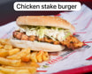 Chicken Steak Burger