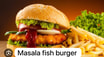 Masala Fish Burger